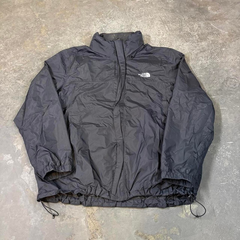 The North Face Mens Vintage 2000s Gorpcore Zip Up Hiking Jacket Black 2XL